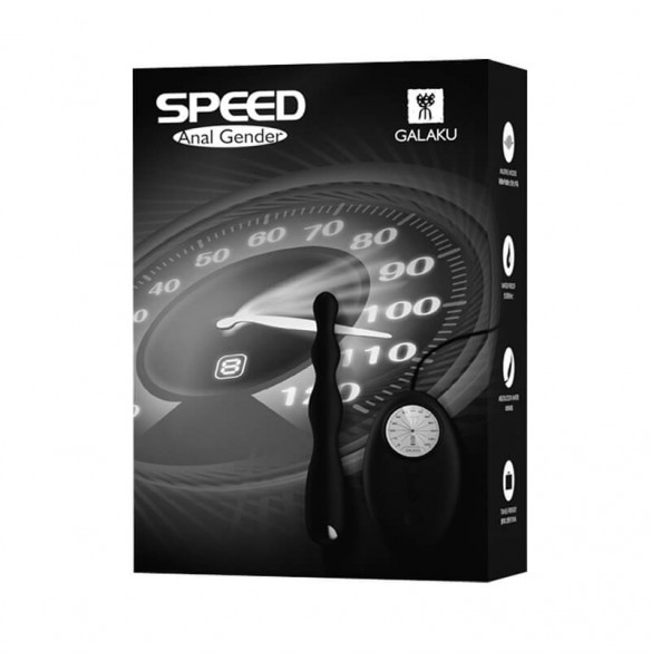 Japan GALAKU - Extreme Speed Anal Butt Plug Stick (Chargeable - Black) Japan GALAKU - Extreme Speed Anal Butt Plug Stick (Chargeable - Black)